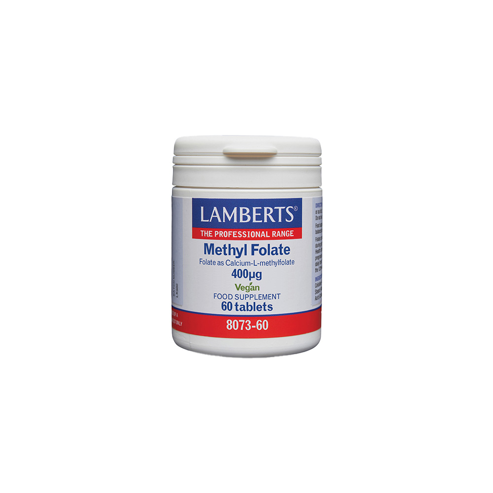 LAMBERTS - Methyl Folate 400mcg - 60tabs 